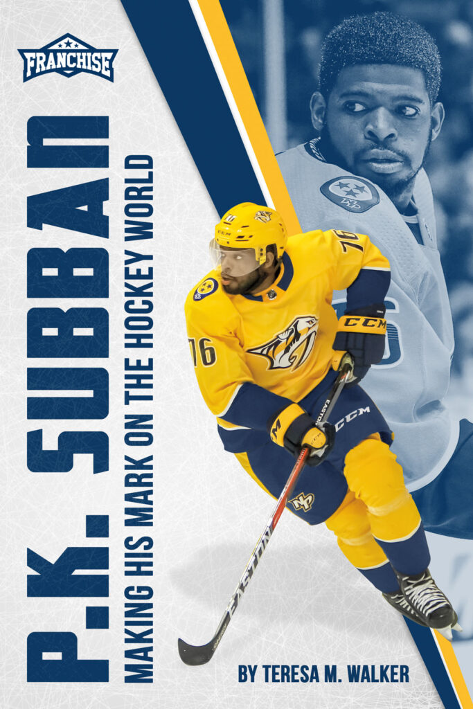 P.K. Subban has always stood out in the world of hockey. Whether it's his flashy personal style, his incredible charity work, or the fact that he's a black player in a mostly white sport, Subban turns heads wherever he goes.

This exciting book gives readers an in-depth look into everything that makes Subban a star, from his childhood in Canada to the trade that sent shockwaves through the hockey world.

Every sports franchise has its face-the star of the show, the player fans can't take their eyes off of, the one whose talent determines the fate of the entire operation. The Franchise series explores these athletes' stories, taking readers into the players' lives on and off the field of play. Learn about your favorite athletes' early days, the challenges they've overcome to reach the top, and the qualities that make them truly incomparable.