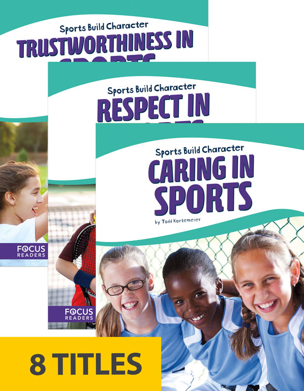 Sports Build Character reveals eight empowering character traits that young athletes can build on and off the field. Filled with true stories of top athletes, each title defines and illustrates a different character trait while inspiring readers to live out the trait in their day-to-day lives.
