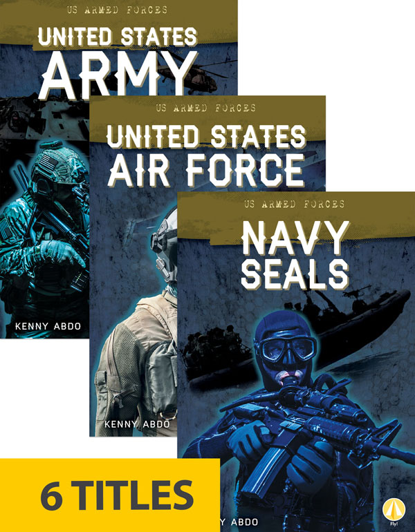 Dive into action with the United States Armed Forces while reading these thrilling and informative books. Uncover the history, tactics, and missions of forces like the Navy SEALs, Army, and Coast Guard. With easy text and explosive pictures, these hi-lo books will have all young readers at attention!