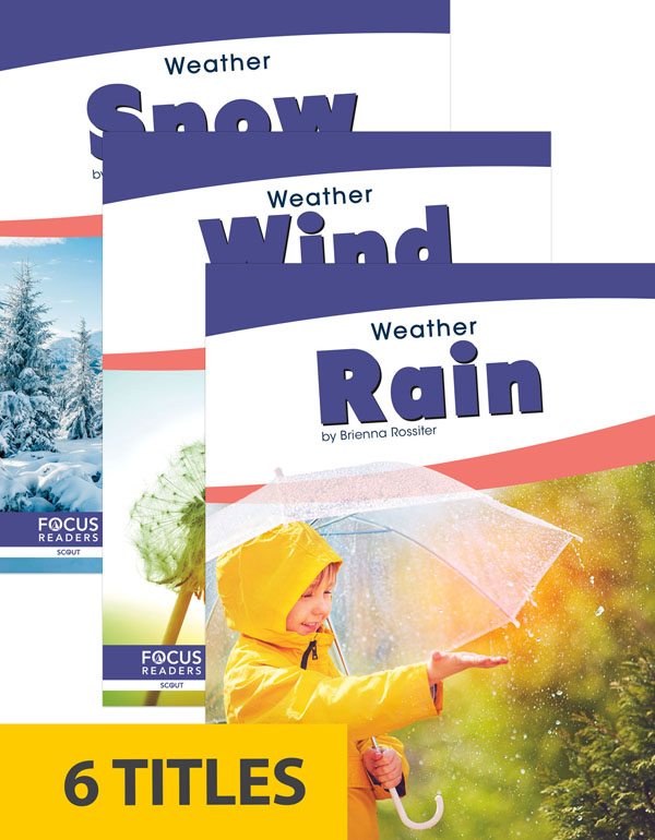 This series introduces readers to the science behind common kinds of weather. Each title defines and describes one type of weather and explains the process that causes it to appear.
