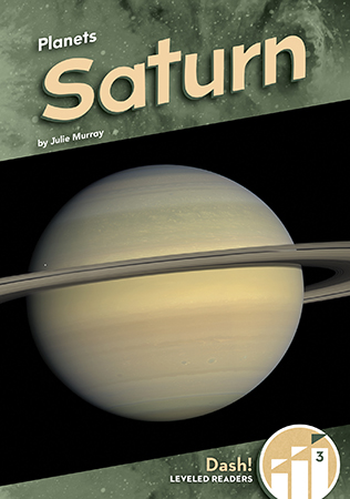 This title will teach readers about the sixth planet from the sun, Saturn! The title will cover cool information, like how the planet has 62 moons! This is a Level 3 title and is written specifically for transitional readers. Aligned to Common Core Standards and correlated to state standards. Dash! is an imprint of Abdo Zoom, a division of ABDO.