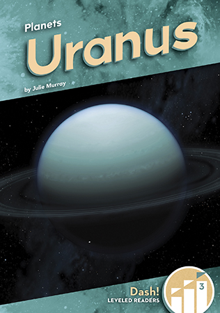 This title will teach readers about the seventh planet from the sun, Uranus! The title will cover interesting information, like how the planet orbits the sun on its side. This is a Level 3 title and is written specifically for transitional readers. Aligned to Common Core Standards and correlated to state standards. Dash! is an imprint of Abdo Zoom, a division of ABDO.
