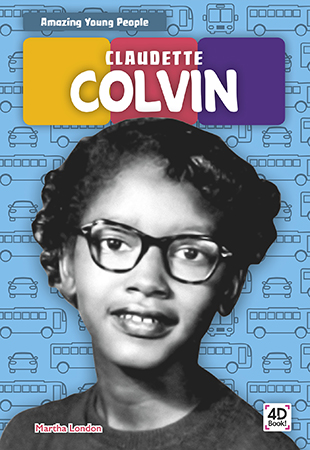 Introduces readers to the life and legacy of Claudette Colvin. Vivid photographs and easy-to-read text give early readers an engaging and age-appropriate look at her role in the Civil Rights Movement. Features include sidebars, a table of contents, two infographics, Making Connections questions, a glossary, and an index. QR Codes in the book give readers access to book-specific resources to further their learning.