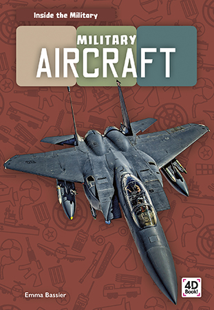 This title provides readers with a fascinating look at military aircraft. Vivid photographs and easy-to-read text aid comprehension for readers. Features include a table of contents, two infographics, fun facts, a sidebar, Making Connections questions, a glossary, and an index. QR Codes in the book give readers access to book-specific resources to further their learning.