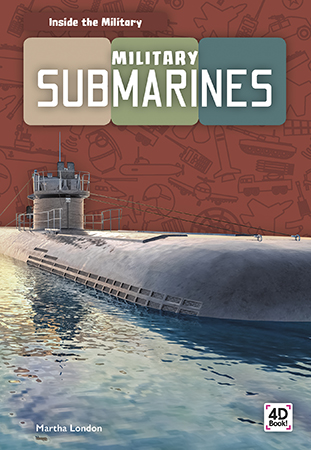 This title provides readers with a fascinating look at military submarines. Vivid photographs and easy-to-read text aid comprehension for readers. Features include a table of contents, two infographics, fun facts, a sidebar, Making Connections questions, a glossary, and an index. QR Codes in the book give readers access to book-specific resources to further their learning.