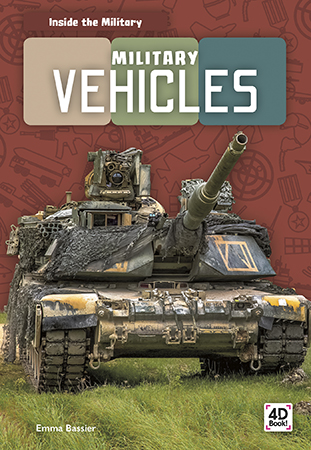 This title provides readers with a fascinating look at military vehicles. Vivid photographs and easy-to-read text aid comprehension for readers. Features include a table of contents, two infographics, fun facts, a sidebar, Making Connections questions, a glossary, and an index. QR Codes in the book give readers access to book-specific resources to further their learning.