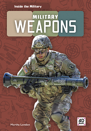 This title provides readers with a fascinating look at military weapons. Vivid photographs and easy-to-read text aid comprehension for readers. Features include a table of contents, two infographics, fun facts, a sidebar, Making Connections questions, a glossary, and an index. QR Codes in the book give readers access to book-specific resources to further their learning.