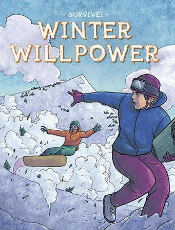 Terence and David are competitive snowboarders. David is more laid back, he wants to have fun! But Terence won’t be happy until he wins the gold. They head to an abandoned ski resort for some secret practice. Terence refuses to quit until he nails his trick, and the motion causes an avalanche. Can they survive? Aligned to Common Core standards and correlated to state standards.