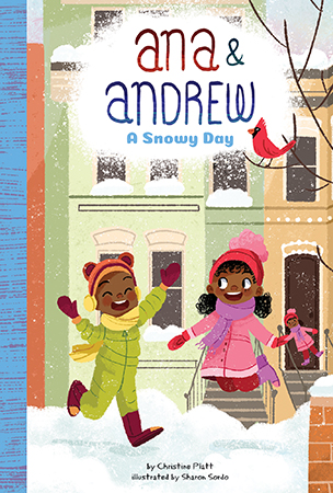 School is canceled! Ana & Andrew play in the snow with their neighbors and learn to make snow ice cream. They save some snow cream in the freezer for their cousins in Trinidad who have never seen snow. Aligned to Common Core standards and correlated to state standards.
