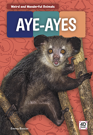 This title offers a compelling look at the behavior, habitat, and life cycle of aye-ayes. Vivid photographs and easy-to-read text aid comprehension for readers. Features include a table of contents, two infographics, fun facts, a sidebar, Making Connections questions, a glossary, and an index. QR Codes in the book give readers access to book-specific resources to further their learning.