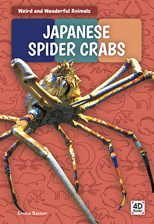 This title offers a compelling look at the behavior, habitat, and life cycle of Japanese spider crabs. Vivid photographs and easy-to-read text aid comprehension for readers. Features include a table of contents, two infographics, fun facts, a sidebar, Making Connections questions, a glossary, and an index. QR Codes in the book give readers access to book-specific resources to further their learning.
