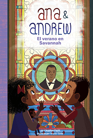 Ana & Andrew travel to visit their grandparents in Savannah, Georgia. While they are there, they learn Grandma and Grandpa's church was built by slaves. With some help from an unusual source! Aligned to Common Core standards and correlated to state standards. Translated by native Spanish speakers--and immersion school educators.