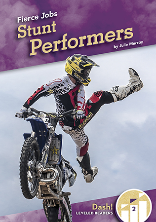 Being a stunt performer is a fierce job filled with high speed chases and falls from high places! Only the best and bravest can do this job. This title is at a Level 2 and is written specifically for emerging readers. Aligned to Common Core standards & correlated to state standards.