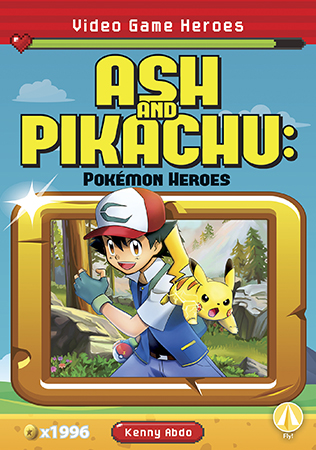 This title focuses on video game heroes Ash and Pikachu! It breaks down the origin of their characters, explores the Pokmon franchise, and their legacy. This hi-lo title is complete with thrilling and colorful photographs, simple text, glossary, and an index. Aligned to Common Core Standards and correlated to state standards.