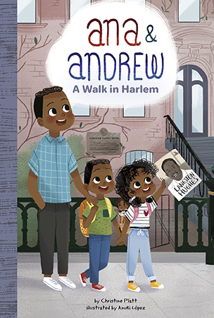 Papa surprises Ana & Andrew with a day trip to Harlem in New York City! They visit places where famous African American artists lived, wrote, and played during the Harlem Renaissance. On the way home, they make some art of their own! Aligned to Common Core standards and correlated to state standards.