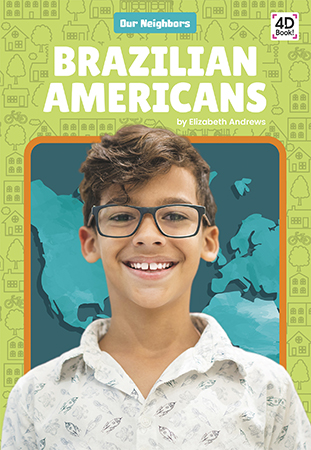 This book explores the story of Brazilian Americans. Readers will learn about what prompted Brazilians to move to the US. Entertaining text will illustrate what life is like for Brazilian Americans families and how they celebrate their culture. Features include a map, timeline, glossary, Making Connection questions and sidebars. QR Codes in the book give readers access to book-specific resources to further their learning. Aligned to Common Core Standards and correlated to state standards.