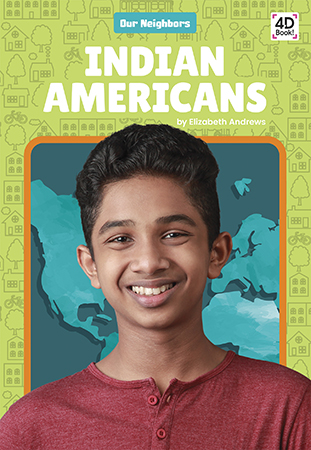 This book explores the story of Indian Americans. Readers will learn about why Indians wanted to move to the United States. Entertaining text will illustrate what life is like for Indian American families and how the celebrate their culture. Features include a map, timeline, glossary, Making Connection questions and sidebars. QR Codes in the book give readers access to book-specific resources to further their learning. Aligned to Common Core Standards and correlated to state standards.