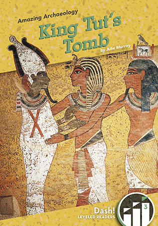 This title takes readers to the Valley of the Kings in Egypt to discover the place where King Tut's tomb was finally found. Fascinating and historical images, maps, and more facts complete this title. This series is at a Level 3 and is specifically written for transitional readers. Aligned to Common Core standards & correlated to state standards.