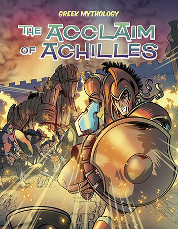Achilles is his father's sixth son. His five brothers all died as infants. To protect Achilles from the same fate, his mother Thetis dips him into the River Styx. When Greece attacks Troy, Achilles joins the fight. Will his mother's treatment keep him from harm? Aligned to Common Core standards and correlated to state standards. Graphic Planet is an imprint of Magic Wagon, a division of ABDO.