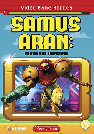 This title focuses on video game hero Samus Aran! It breaks down the origin of her character, explores the Metroid franchise, and her legacy. This hi-lo title is complete with thrilling and colorful photographs, simple text, glossary, and an index. Aligned to Common Core Standards and correlated to state standards.