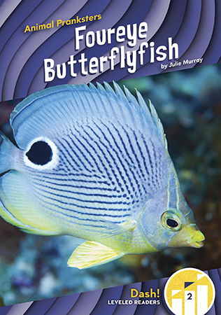This emerging reader title looks at foureye butterflyfish and the very clever way they trick potential predators. The title also covers where these animals can be found and what they look like. This series is at a Level 2 and is written specifically for emerging readers. Aligned to the Common Core standards & correlated to state standards.