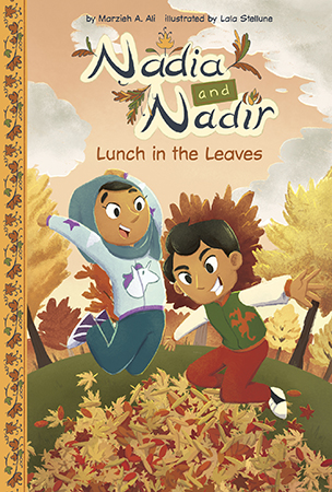 Nadia and Nadir spend a fun autumn day playing in the leaves. After things get a little too rough, they decide to create natural art while waiting for their Abu and Ammi to make a cozy barbecue lunch. Aligned to Common Core Standards and correlated to state standards.