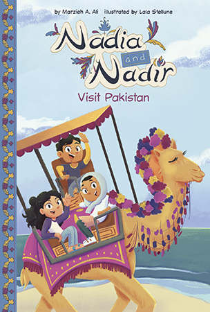 Nadia and Nadir jet set across the world with their parents to visit family in Pakistan. They explore the bright, colorful country with their cousin. New foods and experiences await them at every turn. Aligned to Common Core Standards and correlated to state standards.