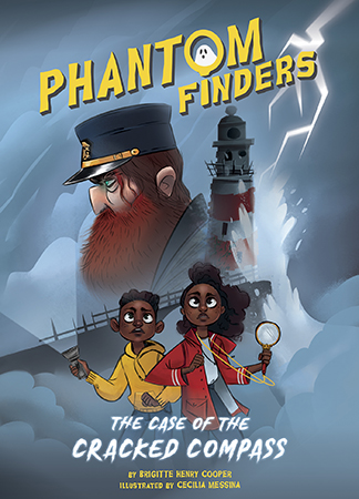 When Grandpa finds a mysterious compass washed up on the seashore, Phantom Finders Abby and Theo review museum artifacts and brave a raging storm to discover whom it belonged to and what it means for their town, Murky Creek. Aligned to Common Core Standards and correlated to state standards.