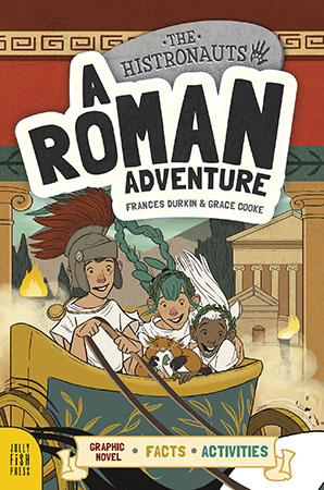 When the Histronauts travel back in time to the Roman Empire, they’ll need your help to uncover the secrets of the past. Join them on their journey as they sneak into the Roman baths, try on the armor of the legionary, ride in a speeding chariot, and meet ferocious gladiators.