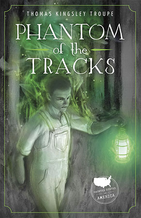 According to local lore, the town of Chester, New Jersey, has a resident ghost. But neither Kara nor her best friend (and newest Chester resident) Natalie have ever heard of these stories. Yet it isn't long before the girls discover the legend of the Hookerman, a railroad worker who was in an accident and lost his hand. Some say he still wanders at night looking for his missing hand. But that was a long time ago. There isn't anything Kara and Natalie can do to help the ghost now . . . is there?

Every state has its own spine-tingling stories of ghosts and mysterious hauntings grounded in its regional history. The Haunted States of America series uses real-life ghost lore as jumping-off points to new, chilling tales. An author's note provides historical origins and fascinating facts, but beware: sometimes real life is stranger than fiction.