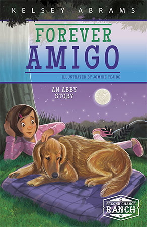 Amigo, the oldest dog on the ranch, isn't doing well, but Abby doesn't want to believe it. Although he is retired, Amigo is more than a service dog, he is her friend. When the unthinkable happens, Abby gives up the thing she loves most: caring for the ranch's dogs. Can Abby find a way to move past her grief and keep Amigo's memory alive forever?

At Second Chance Ranch, the Ramirez family works to find homes for all kinds of animals on their 200-acre ranch in Texas. Sisters Natalie (12), Abby (10), and twins Emily and Grace (9) all do their part to give each animal the second chance it deserves.