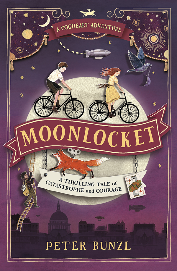 When infamous escapologist Jack Door breaks out from prison, he sets out for the town of Brackenbridge, determined to find his missing treasure—the Moonlocket. But when Lily and Robert unwittingly find themselves caught up in Jack Door’s search, they discover that Robert’s history holds the secret to the Moonlocket’s whereabouts.