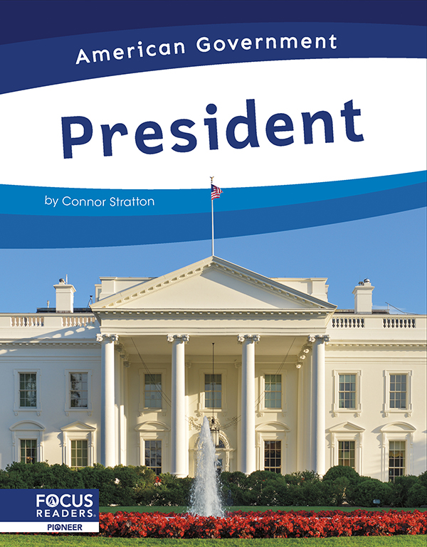 This book introduces young readers to the US president, his or her role as the leader of the executive branch, the vice president and cabinet, the president’s relationship between legislative and executive branches, and how people become president. The book also includes a “Closer Look” special feature, several 