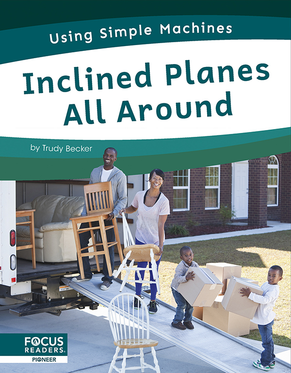 This informative book introduces young readers to inclined planes, describing how they work, how they help people do jobs, and how they are used for fun. The book also includes a 