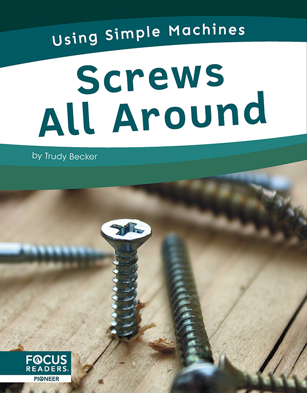 This informative book introduces young readers to screws, describing how they work, how they help people do jobs, and how they are used for fun. The book also includes a 