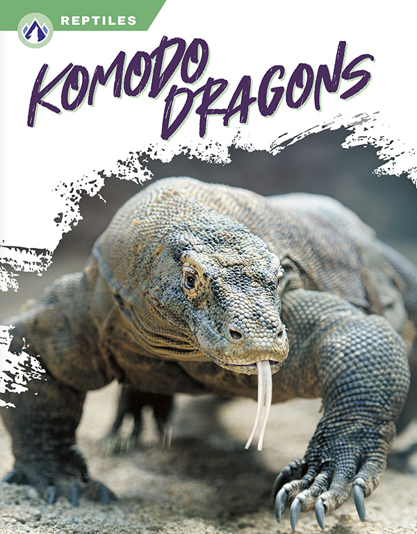 This book gives an engaging overview of Komodo dragons, from their diet and habitat to their deadly, venomous bites. Short paragraphs of easy-to-read text are paired with plenty of colorful photos to make reading engaging and accessible. The book also includes a table of contents, fun facts, sidebars, comprehension questions, a glossary, an index, and a list of resources for further reading. Apex books have low reading levels (grades 2-3) but are designed for older students, with interest levels of grades 3-7.