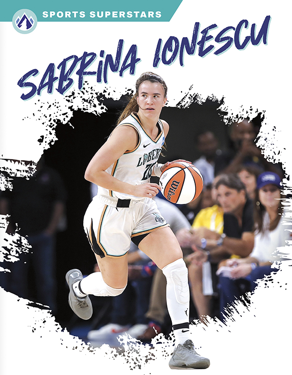 This exciting book provides an overview of the life and career of basketball star Sabrina Ionescu. Short paragraphs of easy-to-read text and plenty of colorful photos make reading simple and exciting. The book also includes a table of contents, fun facts, sidebars, comprehension questions, a glossary, an index, and a list of resources for further reading. Apex books have low reading levels (grades 2-3) but are designed for older students, with interest levels of grades 3-7.