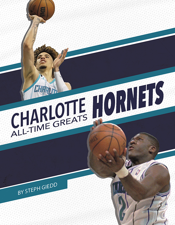 Get to know the greatest players in the history of the Charlotte Hornets, from the legends of the past to today’s biggest superstars. This action-packed book also includes a timeline, team facts, additional resources links, a glossary, and an index. This Press Box Books title is aligned to a reading level of grade 3 and an interest level of grades 2-4.