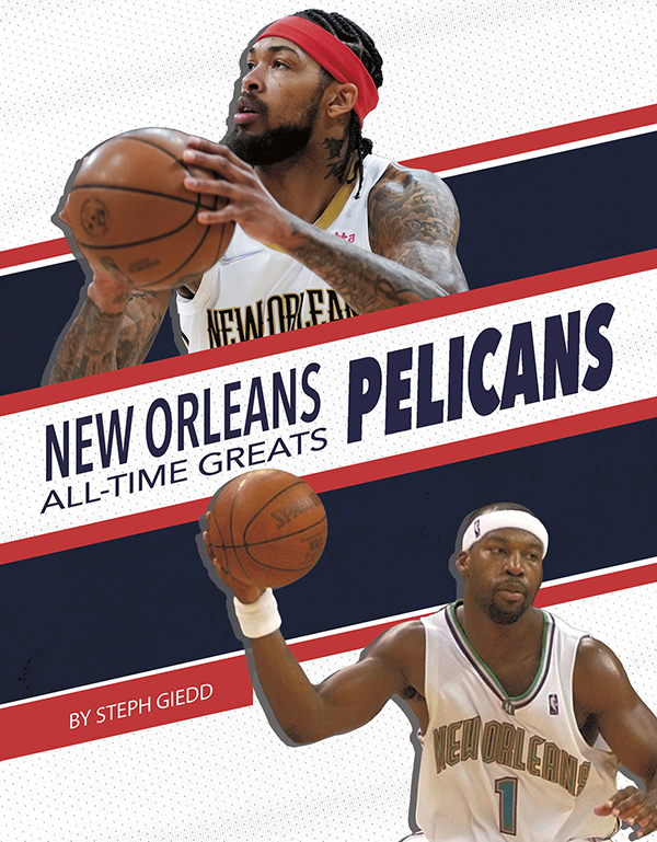 Get to know the greatest players in the history of the New Orleans Pelicans, from the legends of the past to today’s biggest superstars. This action-packed book also includes a timeline, team facts, additional resources links, a glossary, and an index. This Press Box Books title is aligned to a reading level of grade 3 and an interest level of grades 2-4.