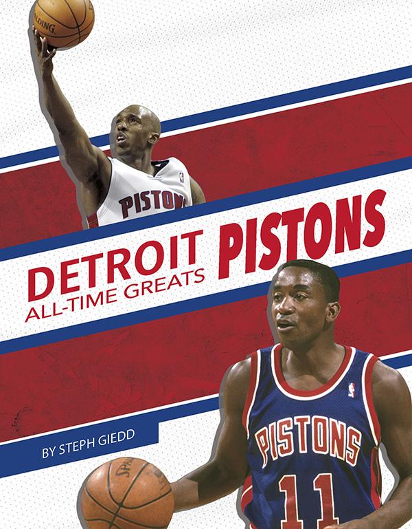 Get to know the greatest players in the history of the Detroit Pistons, from the legends of the past to today’s biggest superstars. This action-packed book also includes a timeline, team facts, additional resources links, a glossary, and an index. This Press Box Books title is aligned to a reading level of grade 3 and an interest level of grades 2-4.
