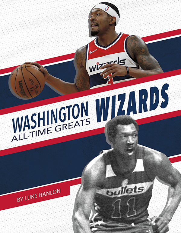 Get to know the greatest players in the history of the Washington Wizards, from the legends of the past to today’s biggest superstars. This action-packed book also includes a timeline, team facts, additional resources links, a glossary, and an index. This Press Box Books title is aligned to a reading level of grade 3 and an interest level of grades 2-4.