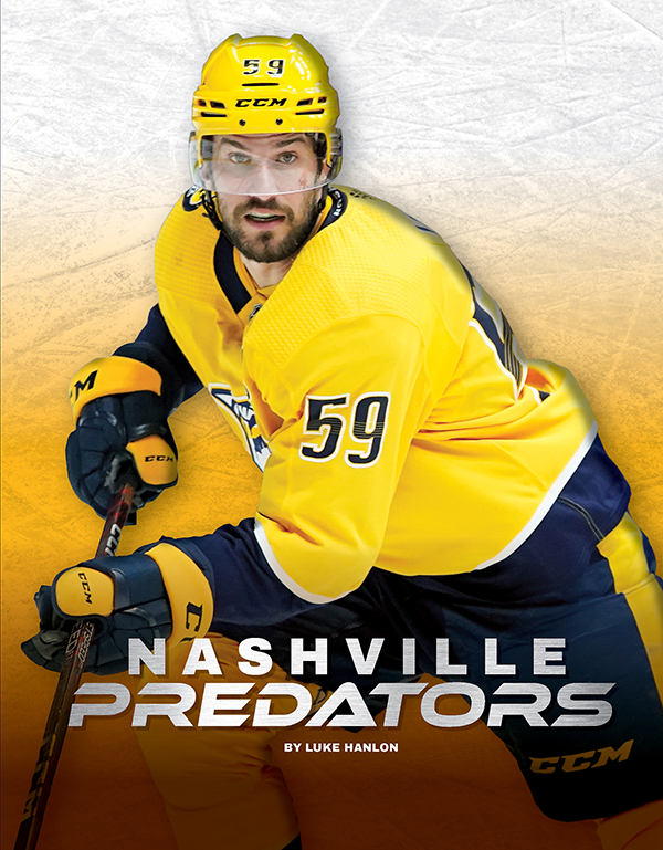 This exciting book provides young readers an inside look at the Nashville Predators, from the team's formation up to the present day. The book includes a table of contents, team facts, additional resources links, a glossary, and an index. This Press Box Books title is aligned to a reading level of grade 4 and an interest level of grades 4-7.