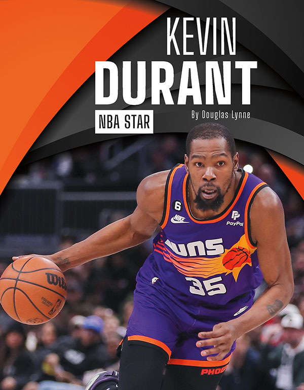 The world's greatest sports stars are known for making incredible plays and dominating their opponents. Get to know NBA star Kevin Durant with highlights from the biggest moments of his career. Filled with exciting photos, compelling text, and informative sidebars, this book is sure to be a hit with young sports fans. This Press Box Books title is aligned to a reading level of grade 3 and an interest level of grades 2-4.