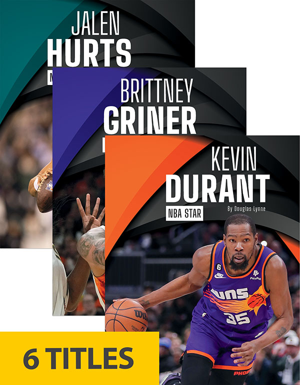 The world's greatest sports stars are known for making incredible plays and dominating their opponents. Get to know today's hottest athletes by reading about highlights from the biggest moments of their careers. Pro Sports Stars will be a hit with young readers from start to finish!