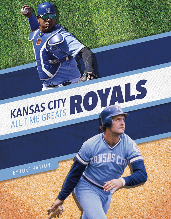 Get to know the greatest players in the history of the Kansas City Royals, from the legends of the past to today’s biggest superstars. This action-packed book also includes a timeline, team facts, additional resources links, a glossary, and an index. This Press Box Books title is aligned to a reading level of grade 3 and an interest level of grades 2-4.