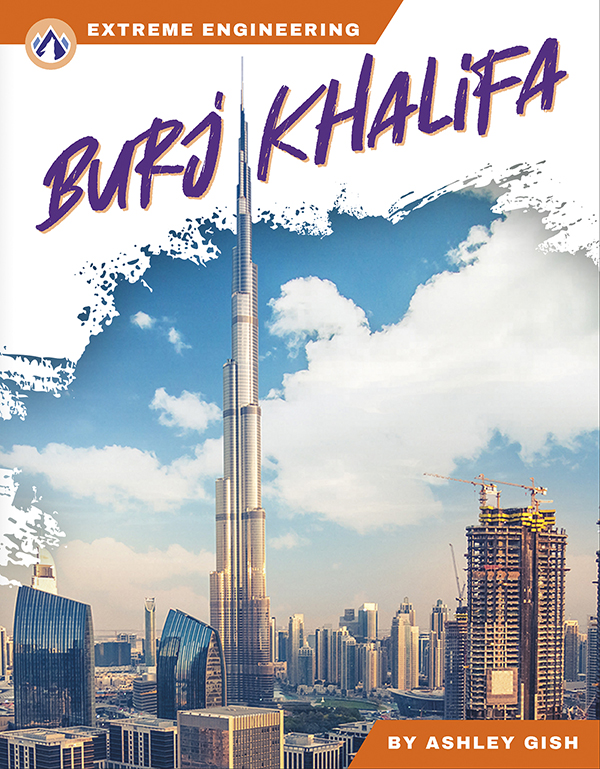 This book describes the features, construction, and history of Burj Khalifa. Short paragraphs provide easy-to-read text, while colorful photos make the book engaging and accessible. The book also includes a table of contents, fun facts, sidebars, comprehension questions, a glossary, an index, and a list of resources for further reading. Apex books have low reading levels (grades 2–3) but are designed for older students, with interest levels of grades 3–7.