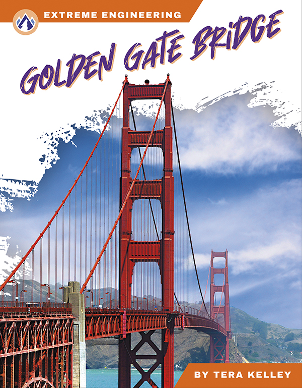 This book describes the features, construction, and history of the Golden Gate Bridge. Short paragraphs provide easy-to-read text, while colorful photos make the book engaging and accessible. The book also includes a table of contents, fun facts, sidebars, comprehension questions, a glossary, an index, and a list of resources for further reading. Apex books have low reading levels (grades 2–3) but are designed for older students, with interest levels of grades 3–7.