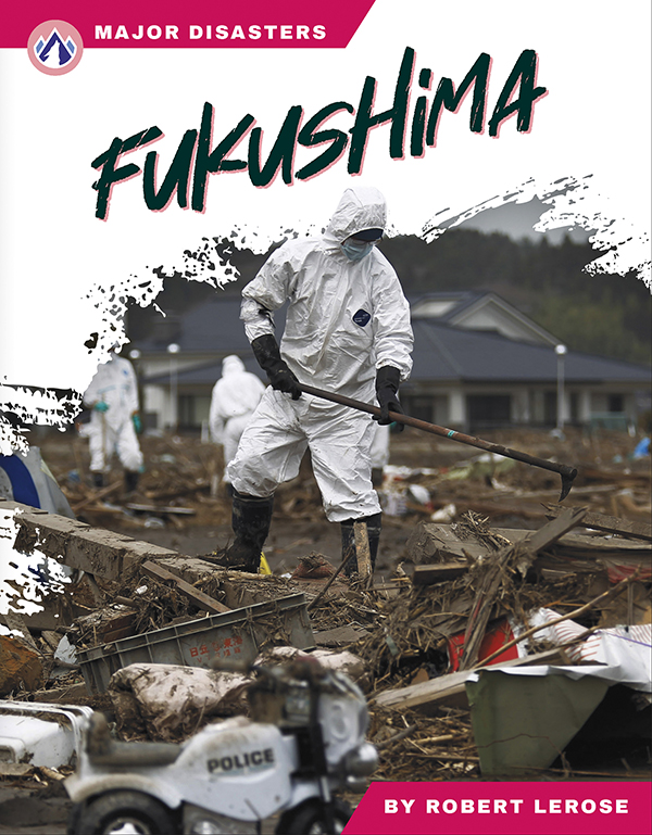 This book describes the causes and aftermath of the explosion at Japan's Fukushima nuclear plant. Short paragraphs of easy-to-read text and plenty of colorful photos help readers stay engaged and supported. The book also includes a table of contents, fast facts, sidebars, comprehension questions, a glossary, an index, and a list of resources for further reading. Apex books have low reading levels (grades 2-3) but are designed for older students, with interest levels of grades 3-7.