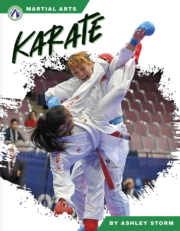 This book gives a quick overview of karate, from its historic origins to the ways people train and compete today. Short paragraphs of easy-to-read text and plenty of colorful photos make reading easy and exciting. The book also includes a table of contents, fun facts, sidebars, comprehension questions, a glossary, an index, and a list of resources for further reading. Apex books have low reading levels (grades 2-3) but are designed for older students, with interest levels of grades 3-7.