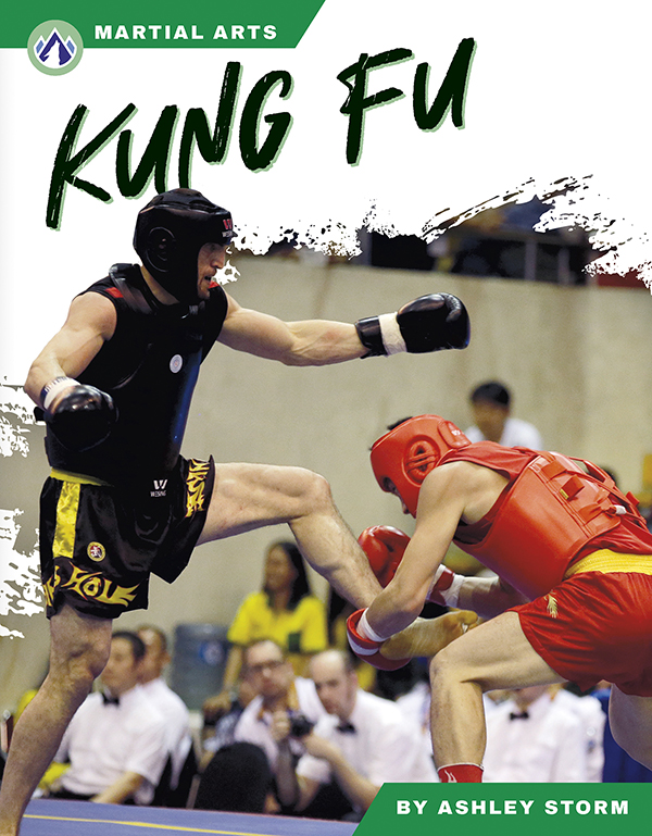 This book gives a quick overview of kung fu, from its historic origins to the ways people train and compete today. Short paragraphs of easy-to-read text and plenty of colorful photos make reading easy and exciting. The book also includes a table of contents, fun facts, sidebars, comprehension questions, a glossary, an index, and a list of resources for further reading. Apex books have low reading levels (grades 2-3) but are designed for older students, with interest levels of grades 3-7.